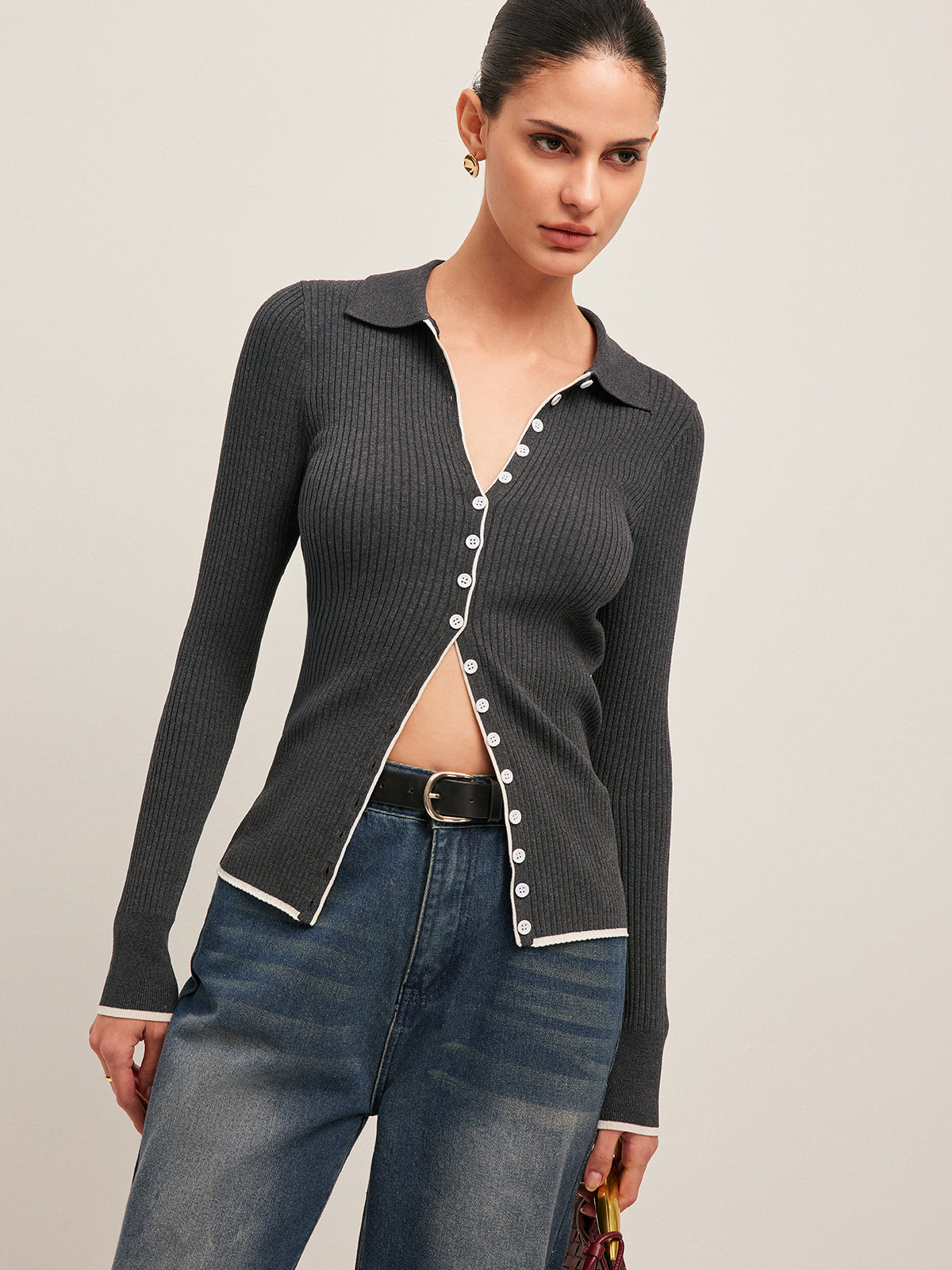 Esme Women's Cardigan - front view