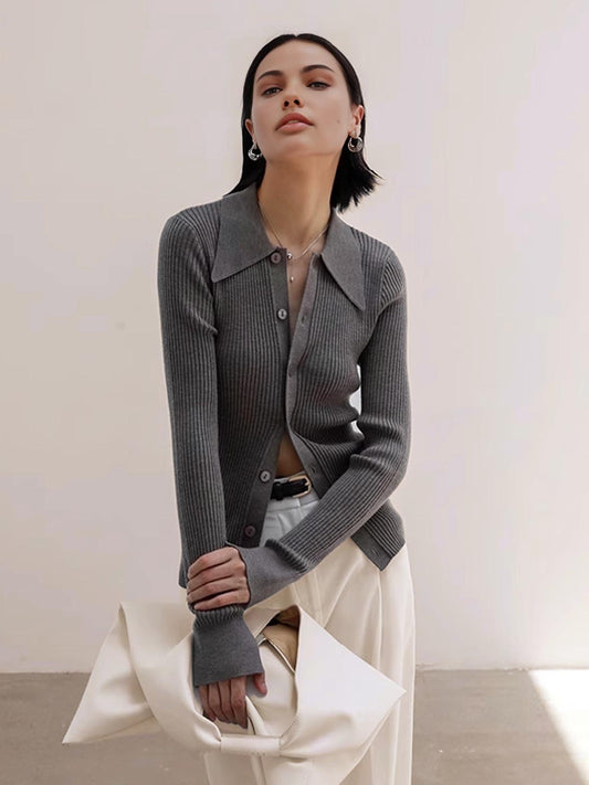 Noor Women's Cardigan - styled view