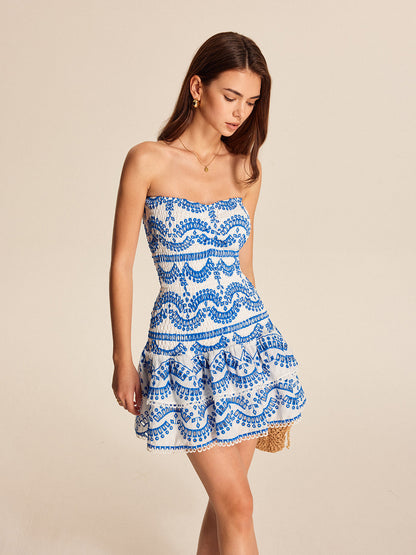 Talia Women's Dress - back view