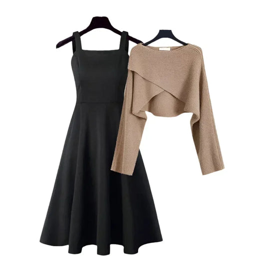 Ines Women's Asymmetric Sweater - front view
