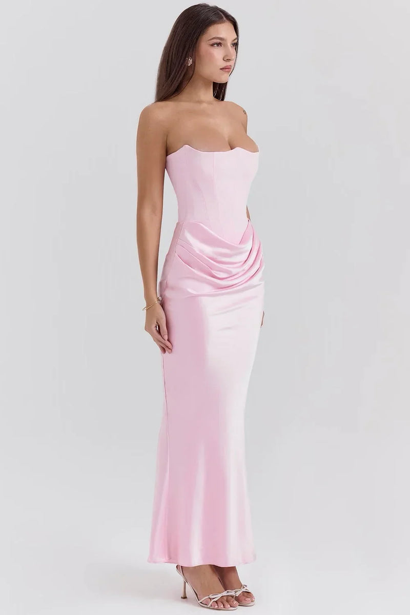 Wilda Women's Maxi Dress - back view