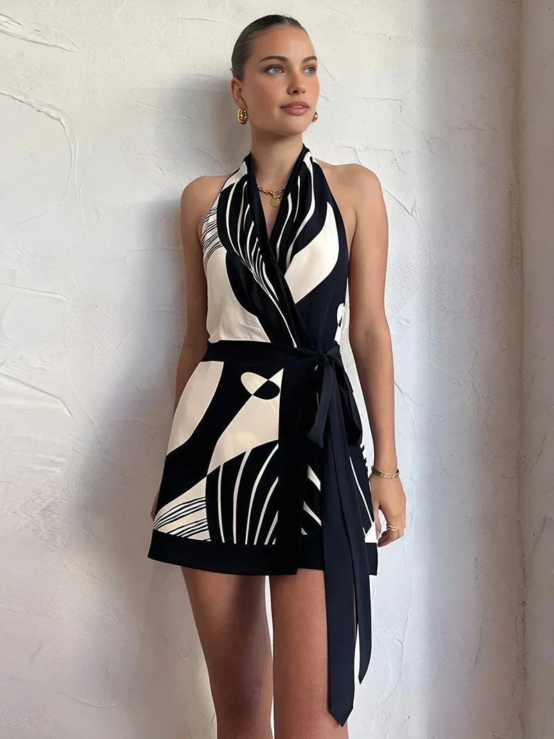 Lumi Women's Mini Dress - front view