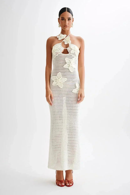 Paloma Women's Floral Dress - back view