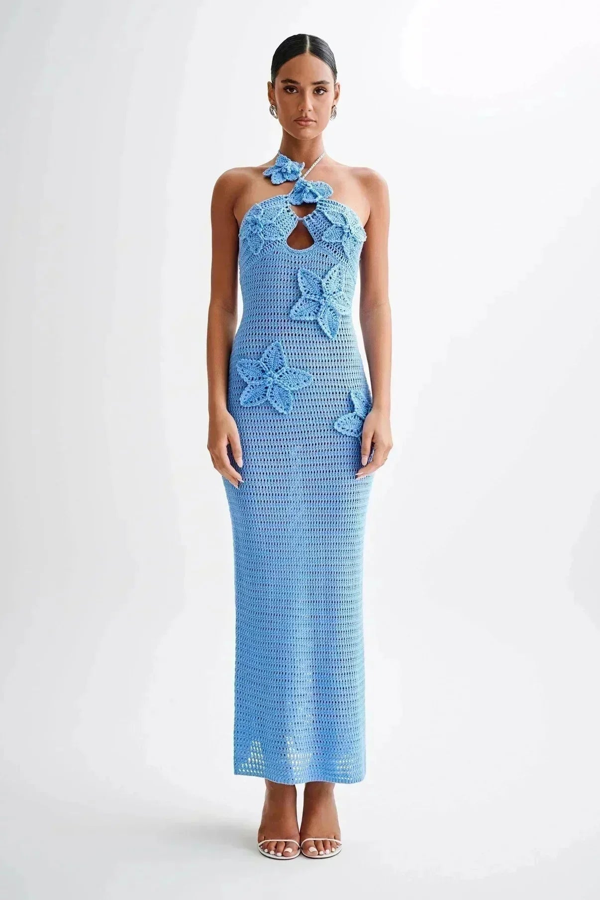 Paloma Women's Floral Dress - close-up detail