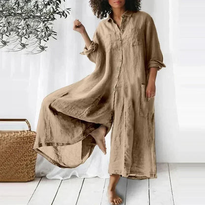 Fleur Women's Maxi Dress - fabric and finish detail