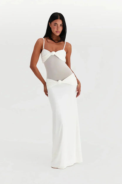 Sophie Women's Maxi Dress - fabric and finish detail