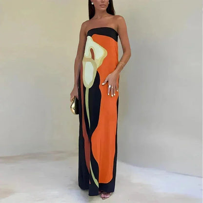 Edith Women's Maxi Dress - close-up detail