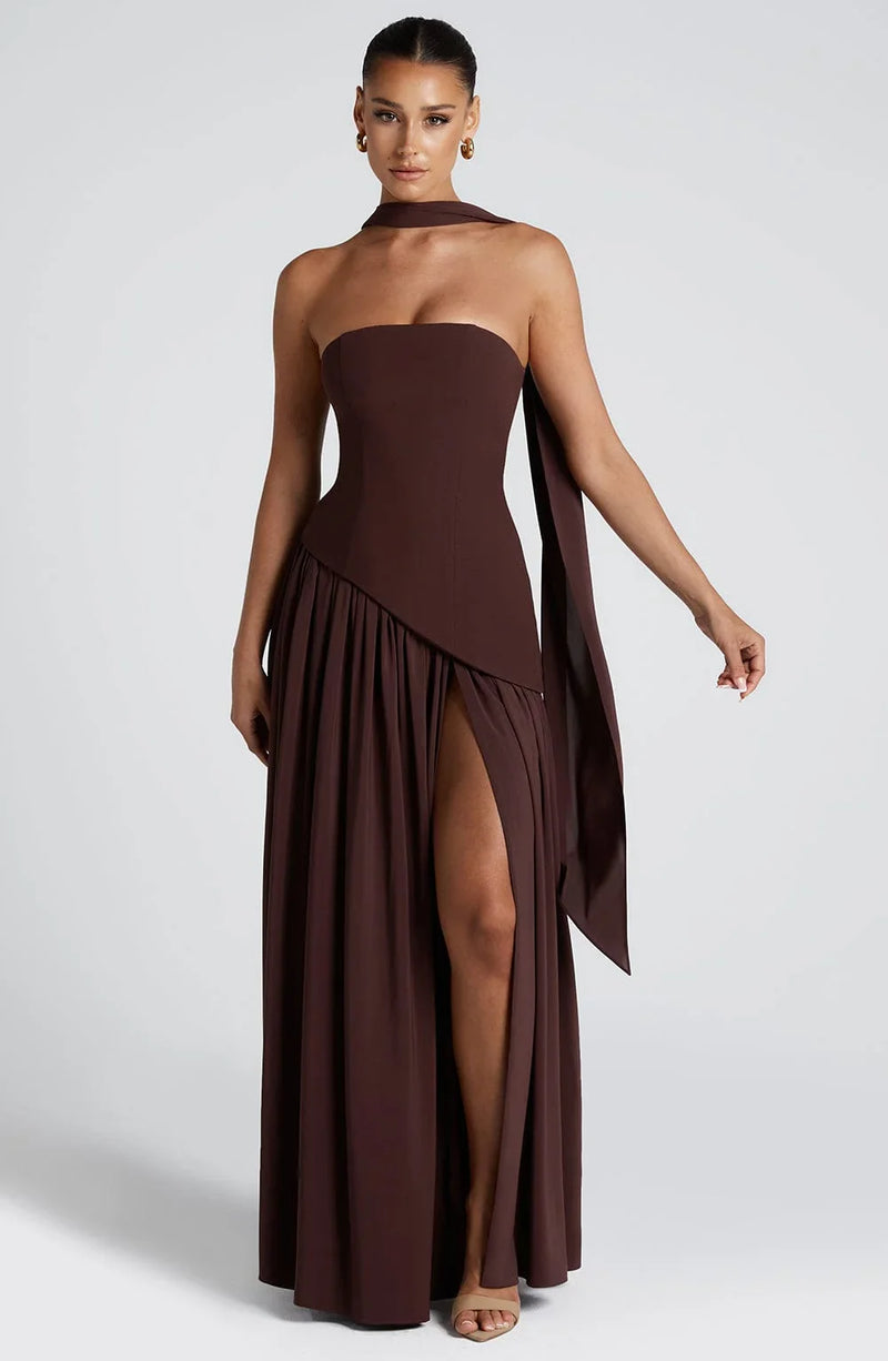 Alba Women's Maxi Dress | Corset, Strapless