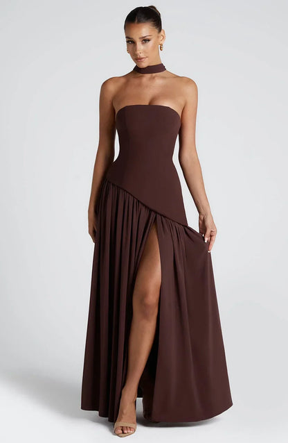 Alba Women's Maxi Dress - flat lay