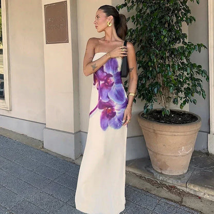 Kira Women's Floral Maxi Dress - front view