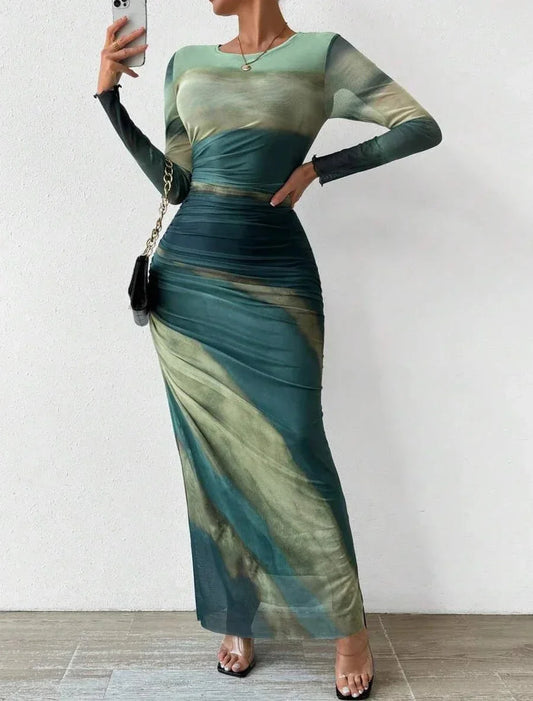 Bijou Women's Maxi Dress - front view