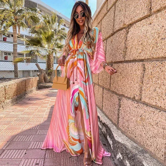 Lumi Women's Maxi Dress - styled view