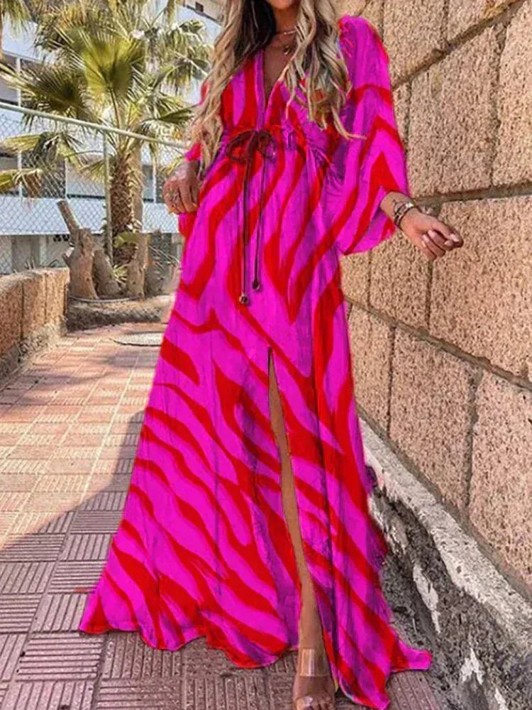 Lumi Women's Maxi Dress - back view