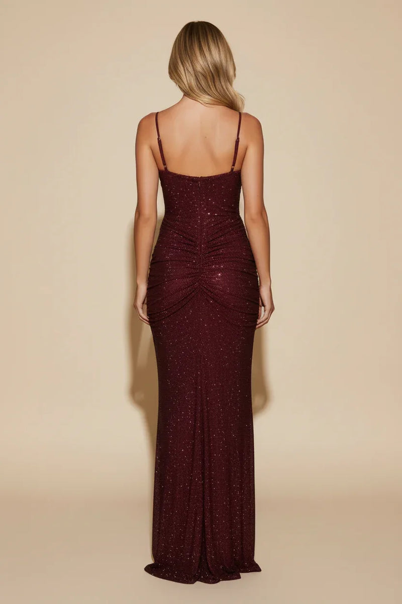 Romy Women's Maxi Dress - back view