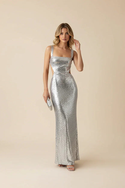 Rosa Women's Maxi Dress - back view