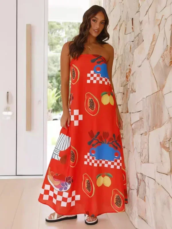 Kaia Women's Maxi Dress - full-length view