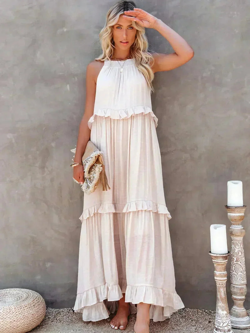 Yara Women's Maxi Dress - back view