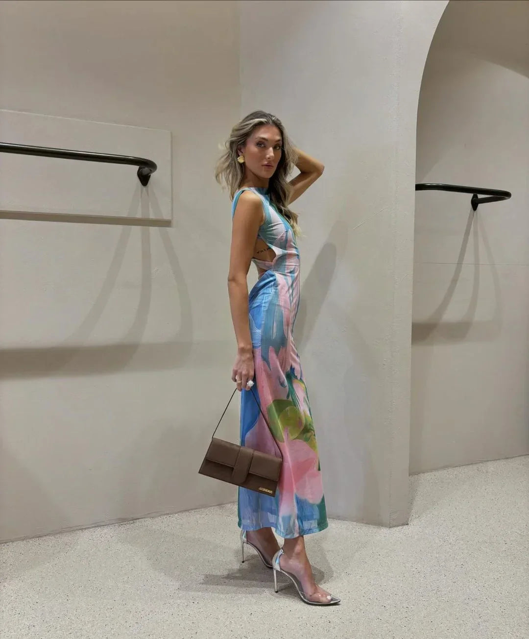Bijou Women's Maxi Dress - styled view