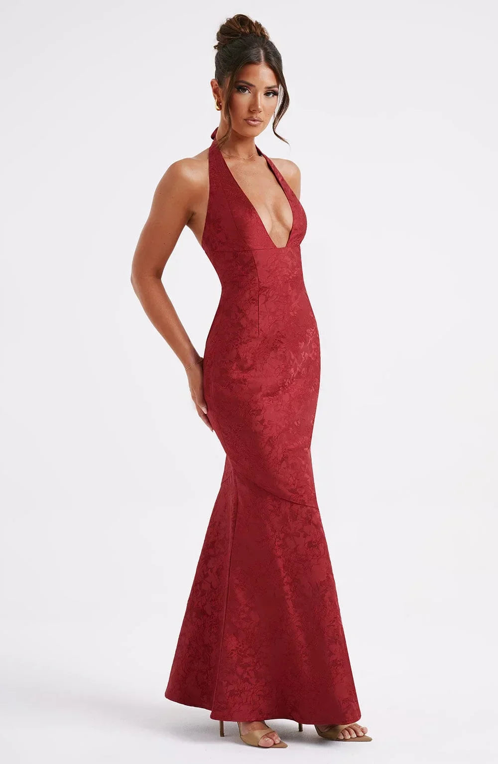 Camille Women's Maxi Dress - styled view