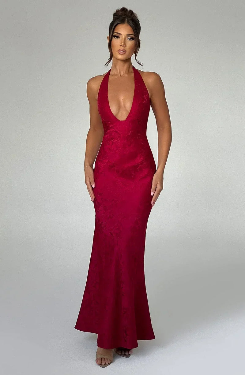 Camille Women's Maxi Dress - front view
