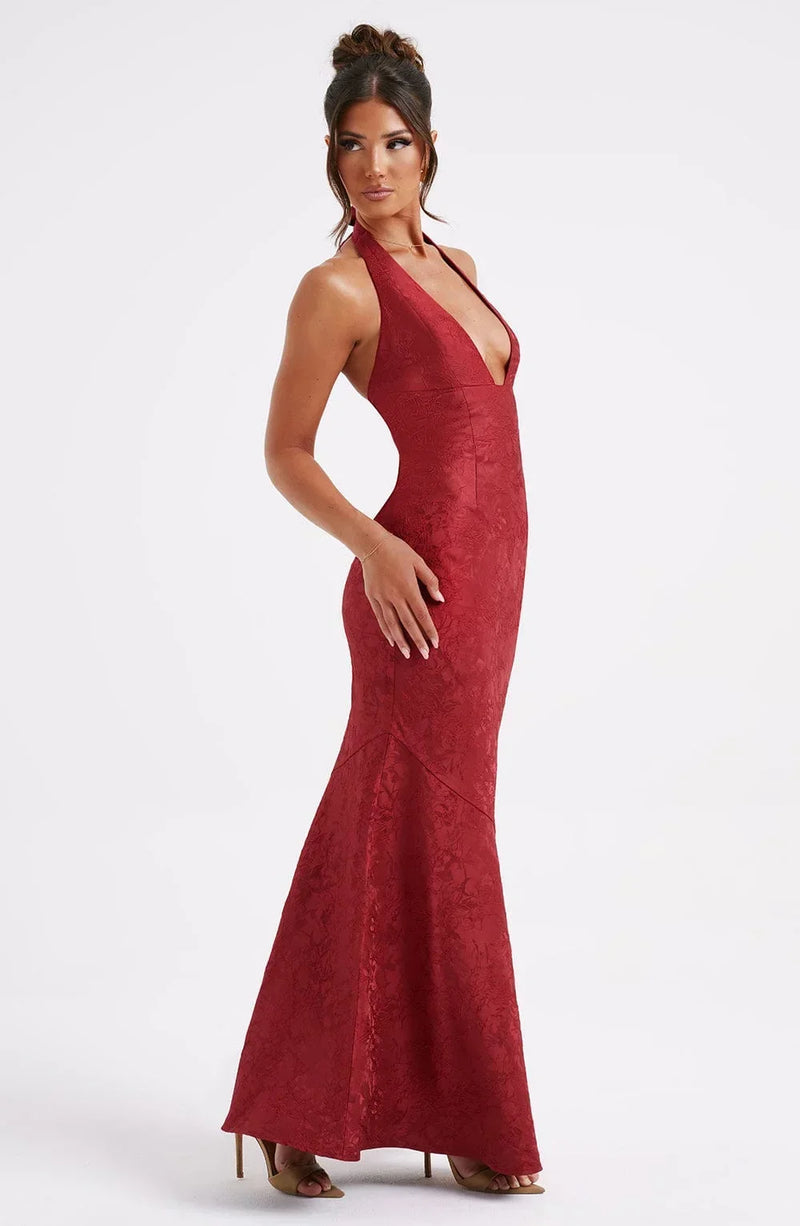 Camille Women's Maxi Dress - back view