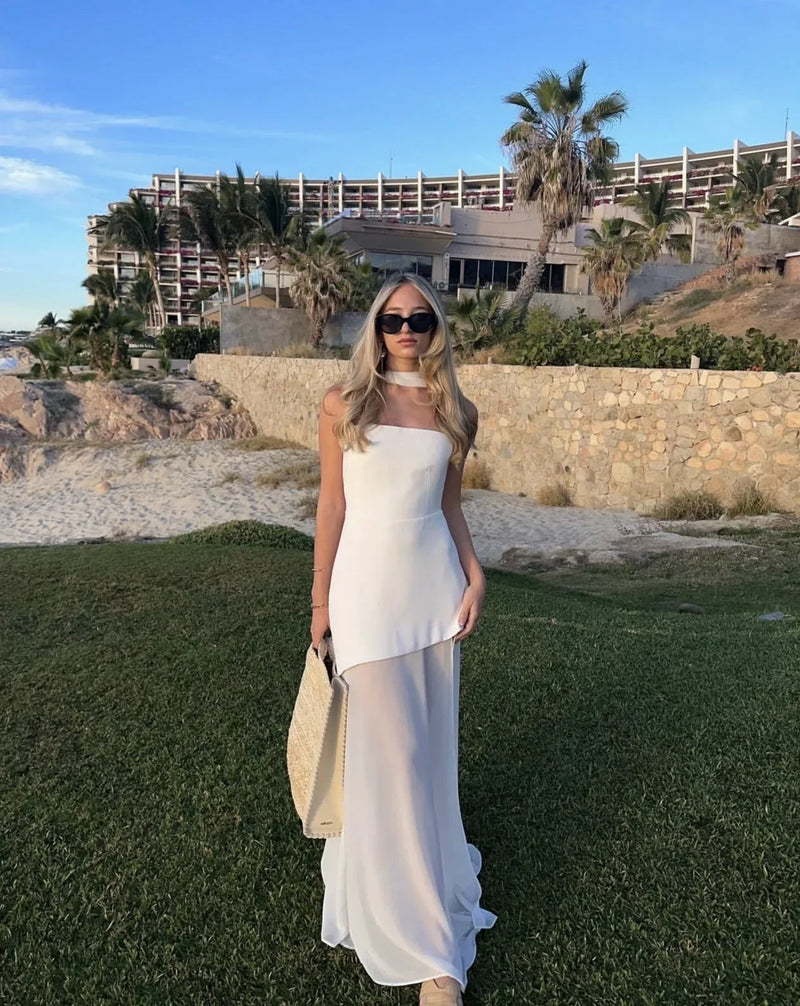 Yvette Women's Maxi Dress - front view