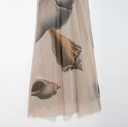 Lena Women's Maxi Dress - close-up detail