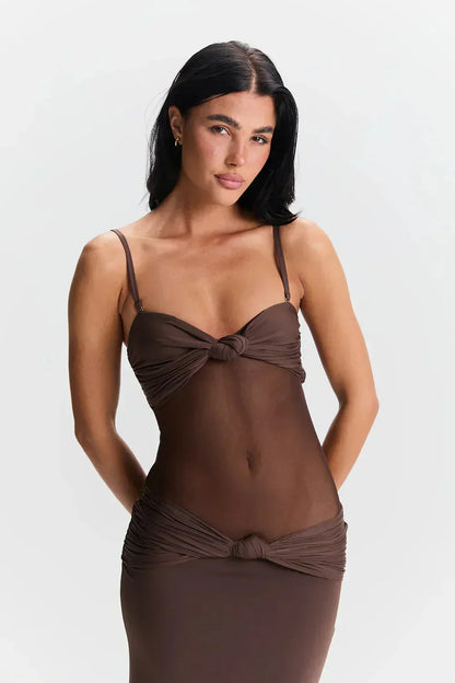 Esme Women's Maxi Dress - close-up detail