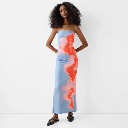 Yara Women's Floral Maxi Dress - front view