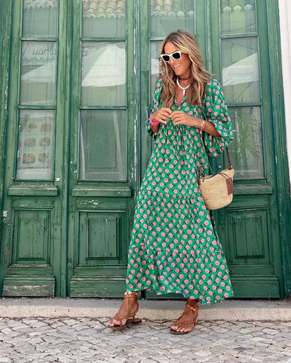 Liana Women's Maxi Dress - styled view