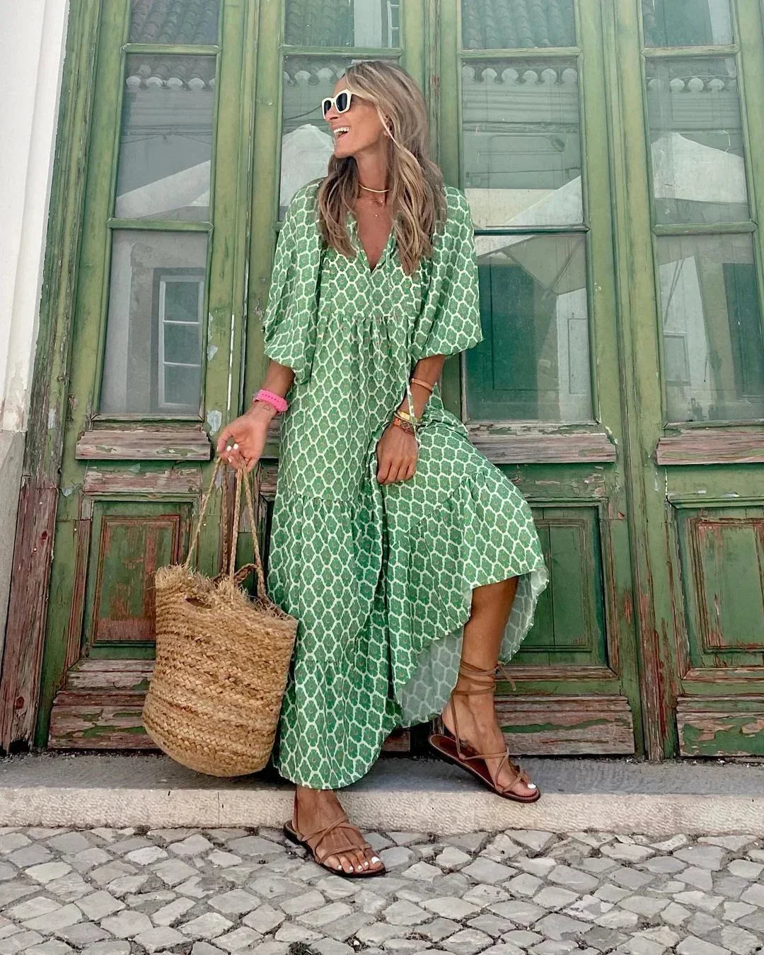 Liana Women's Maxi Dress - full-length view