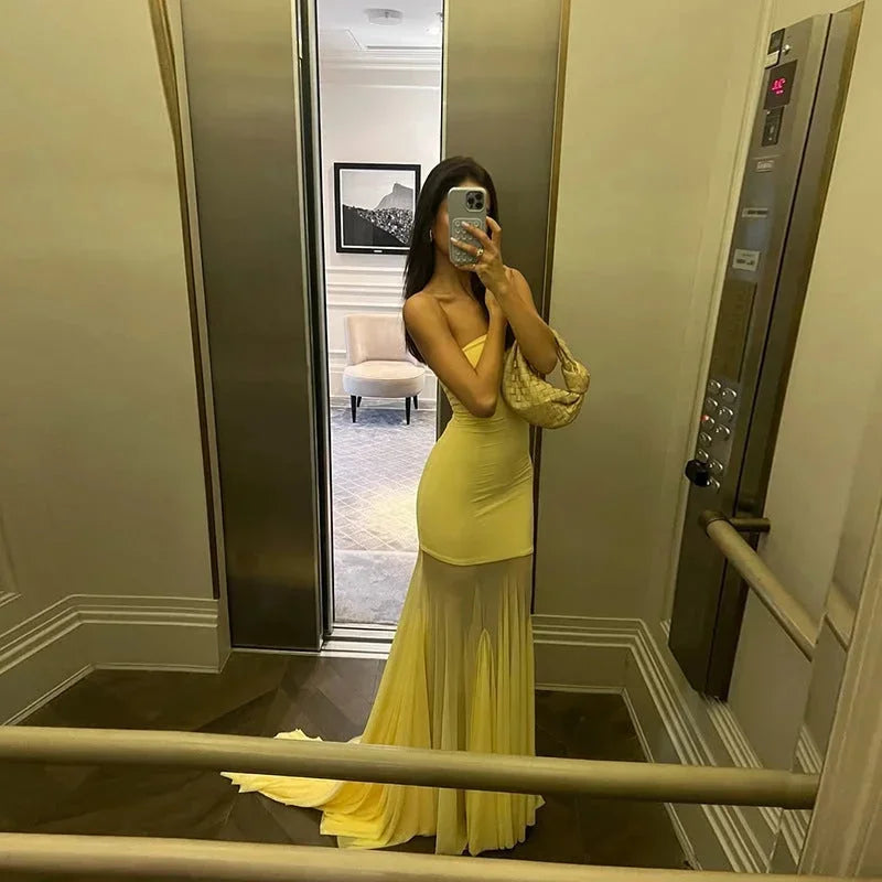 Imogen Women's Maxi Dress - back view