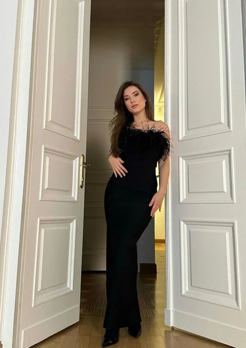 Jolie Women's Maxi Dress - styled view