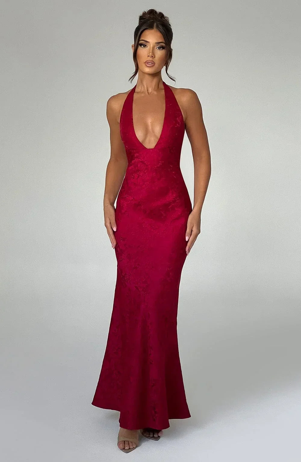 Mabel Women's Maxi Dress - front view