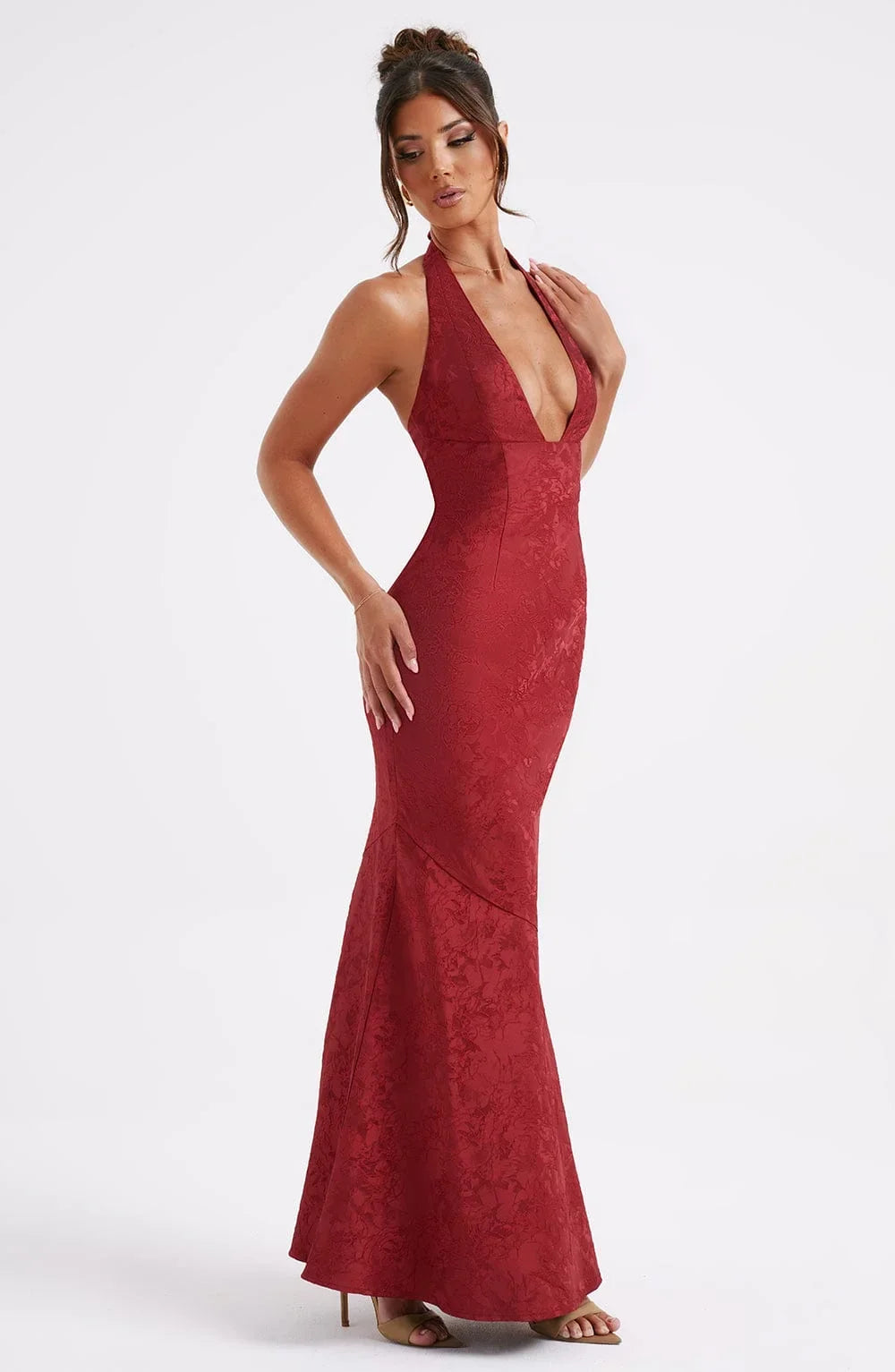 Mabel Women's Maxi Dress - close-up detail