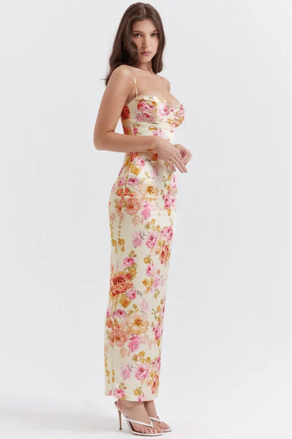 Tamsin Women's Floral Maxi Dress - full-length view