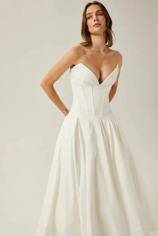 Noor Women's Midi Dress - styled view