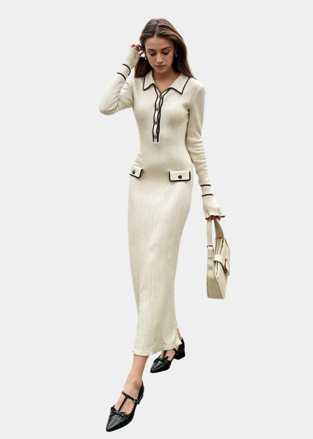 Quinn Women's Midi Dress - styled view