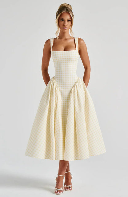 Clara Women's Midi Dress - shown in use
