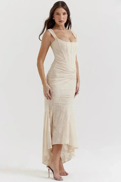 Genevieve Women's Midi Dress - styled view