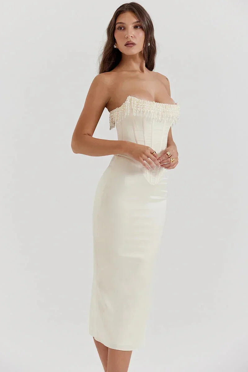Vera Women's Midi Dress - styled view