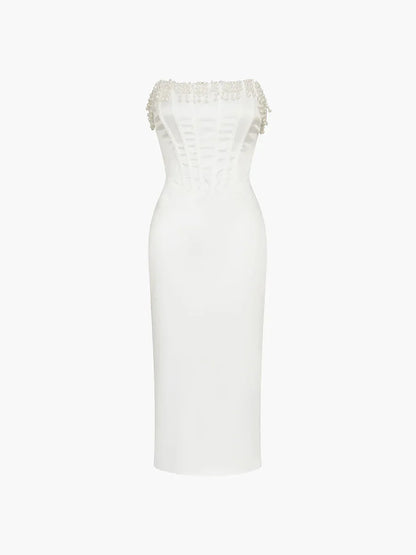 Vera Women's Midi Dress - full-length view
