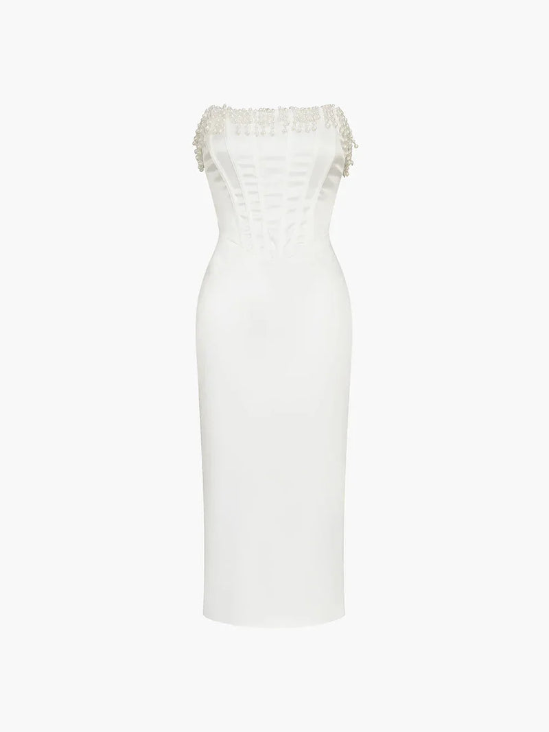 Vera Women's Midi Dress - full-length view