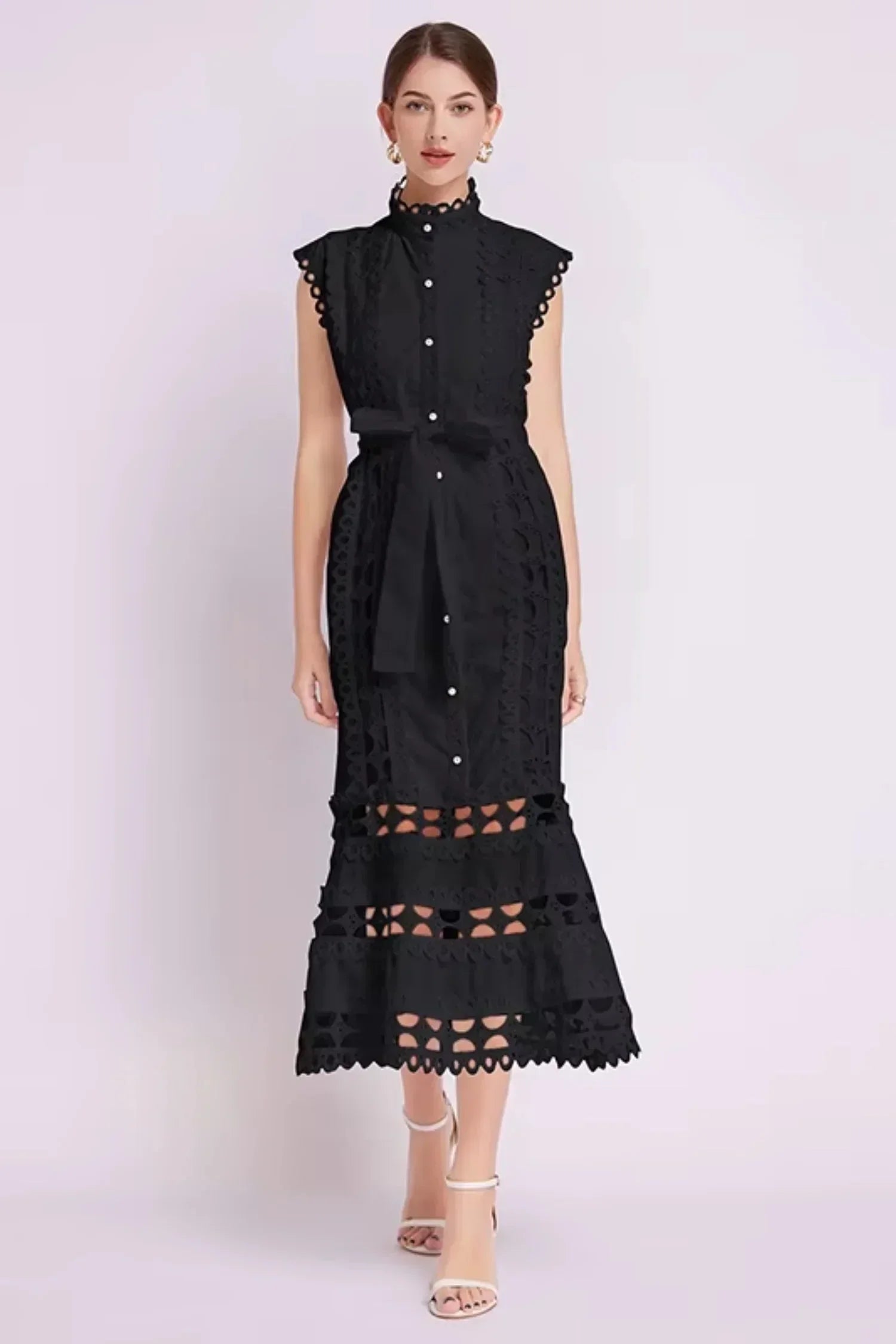 Anaïs Women's Midi Dress - styled view