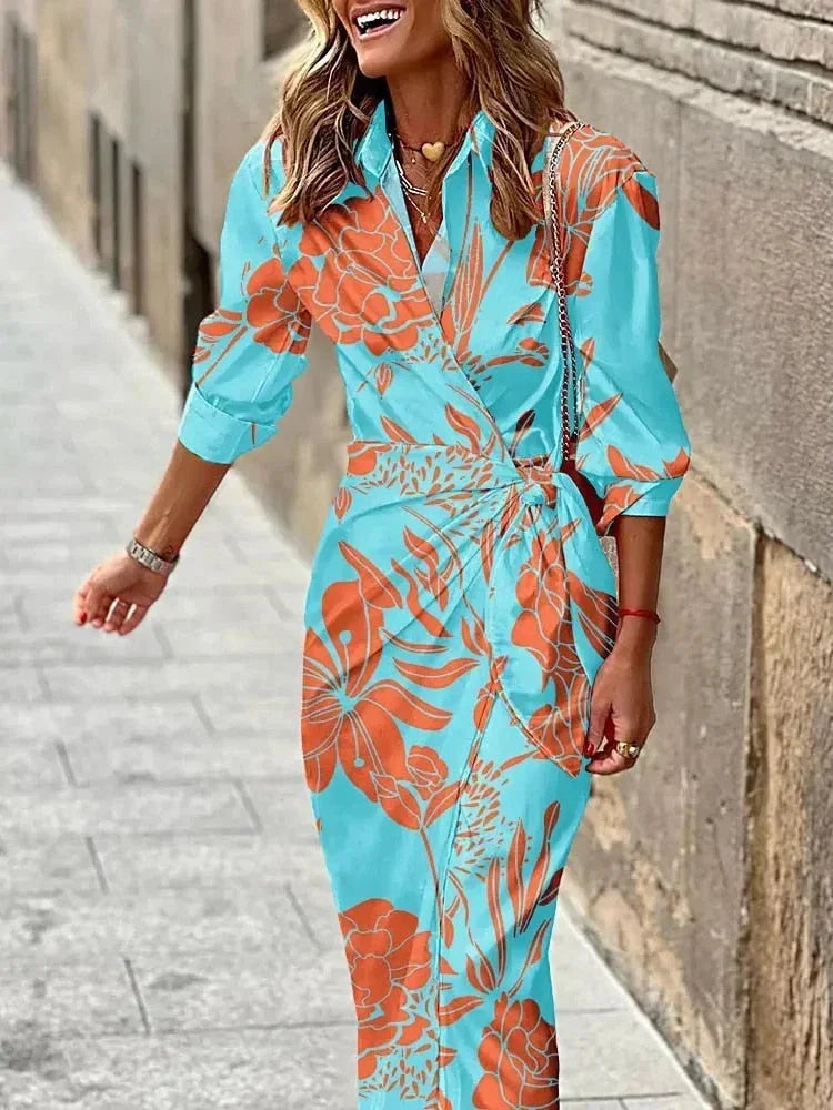Elise Women's Midi Dress - fabric and finish detail