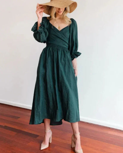 Opal Women's Midi Dress - shown in use
