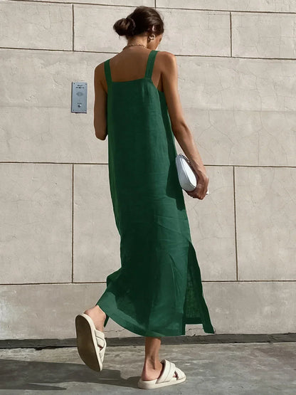 Margot Women's Midi Dress - back view