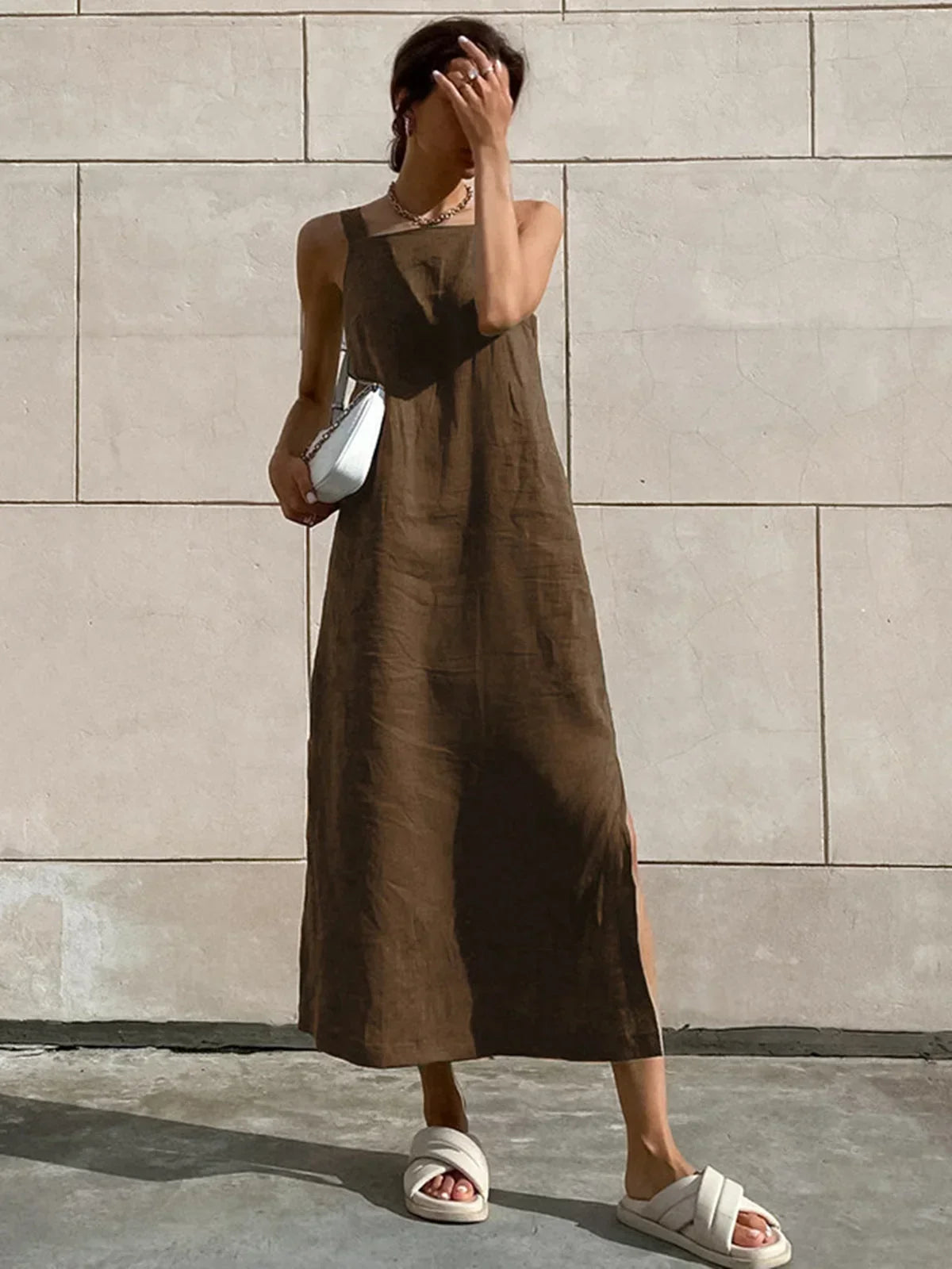 Margot Women's Midi Dress - close-up detail