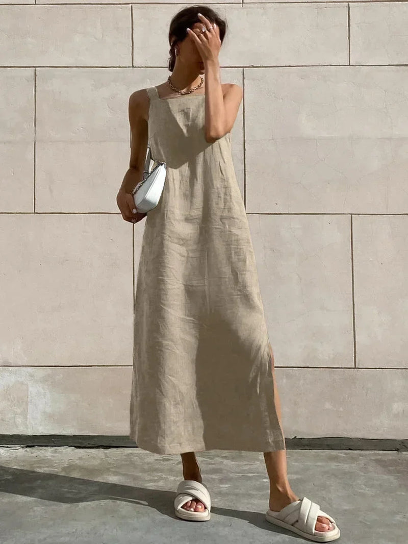 Margot Women's Midi Dress - full-length view