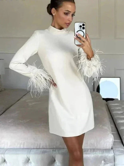 Lumi Women's Mini Dress - back view